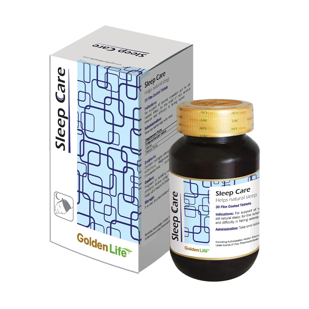 قرص اسلیپ کر گلدن لایف بسته 30 عددی